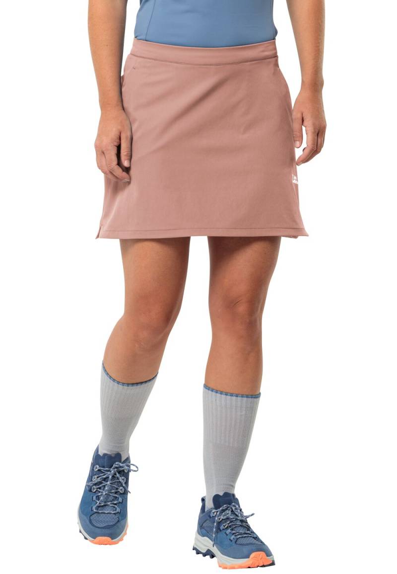 Jack Wolfskin Skort Damen Hiking Alpine Skort Women 34 rose dawn Rose Dawn von Jack Wolfskin