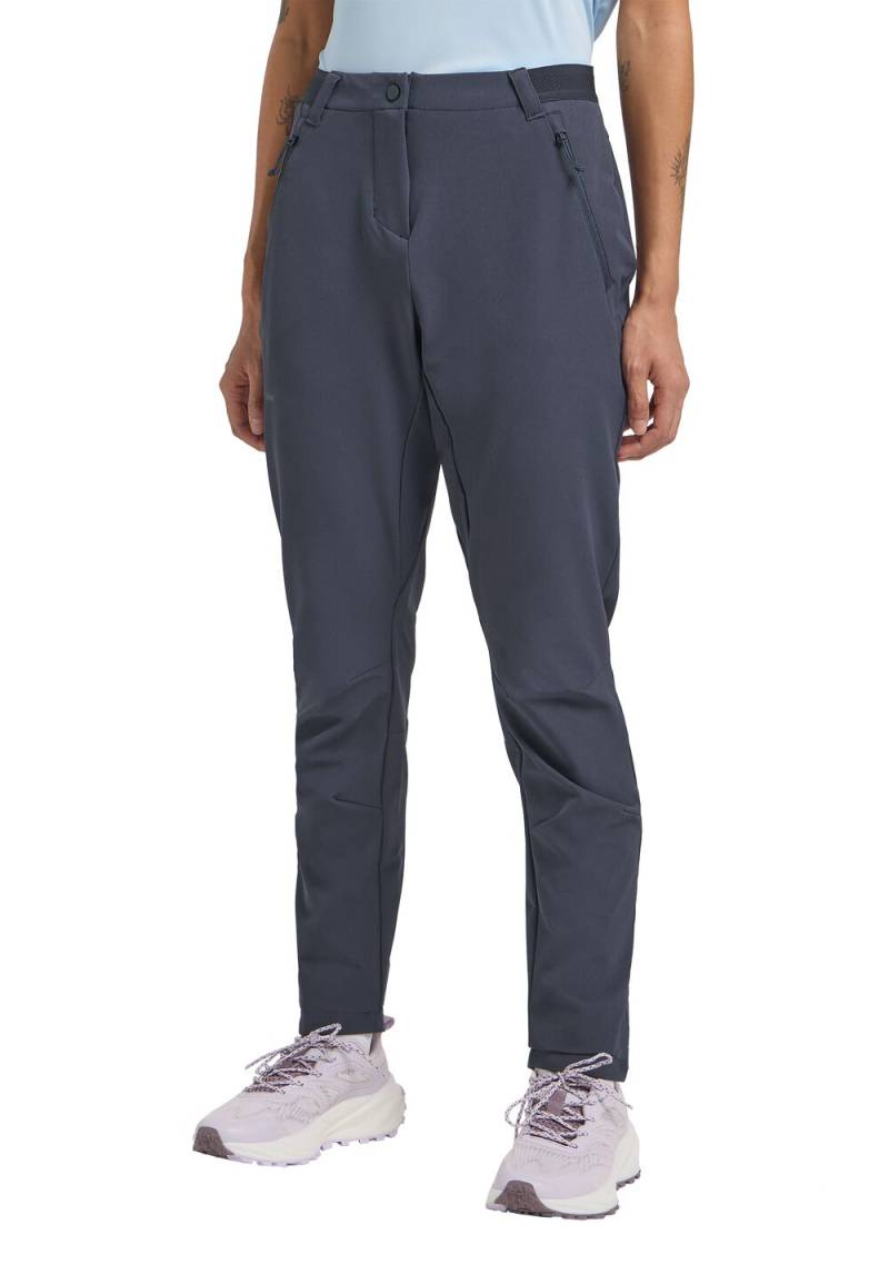 Jack Wolfskin Softshell-Wanderhose Damen Geigelstein Slim Pants Women 38 graphite Graphite von Jack Wolfskin