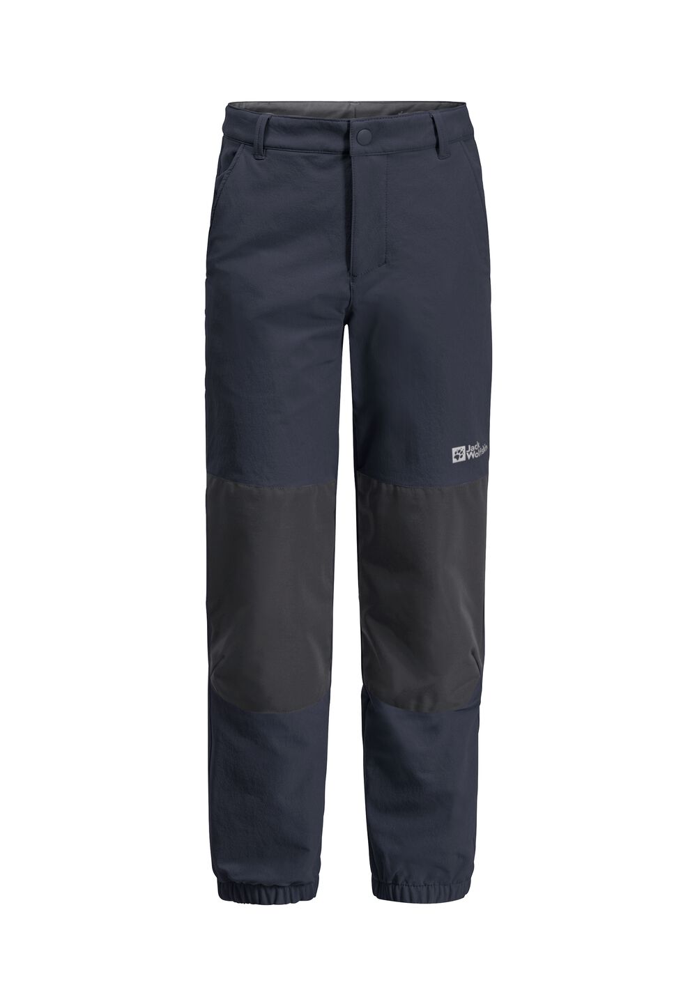 Jack Wolfskin Softshellhose Kinder Rascal Winter Pants Kids 104 blau night blue von Jack Wolfskin