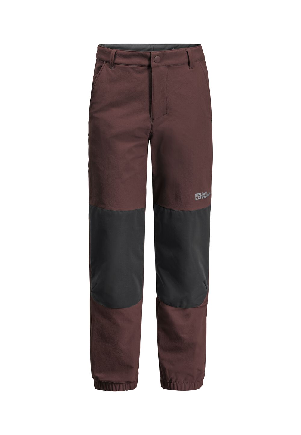 Jack Wolfskin Softshellhose Kinder Rascal Winter Pants Kids 116 boysenberry boysenberry von Jack Wolfskin