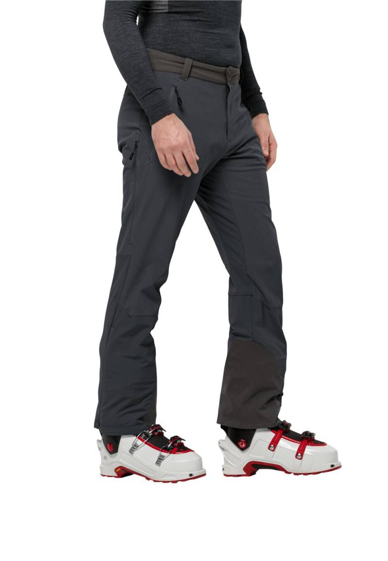 Jack Wolfskin Ski-Softshellhose Herren Alpspitze Tour Pants Men 54S phantom Phantom von Jack Wolfskin