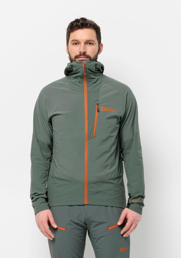 Jack Wolfskin Softshelljacke »ALPSPITZE HOODY M«, mit Kapuze Jack Wolfskin Softshelljacke »ALPSPITZE HOODY M«, mit Kapuze von Jack Wolfskin