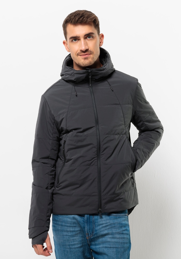 Jack Wolfskin Fahrradjacke »BIKE COMMUTE INS JKT M«, mit Kapuze von Jack Wolfskin