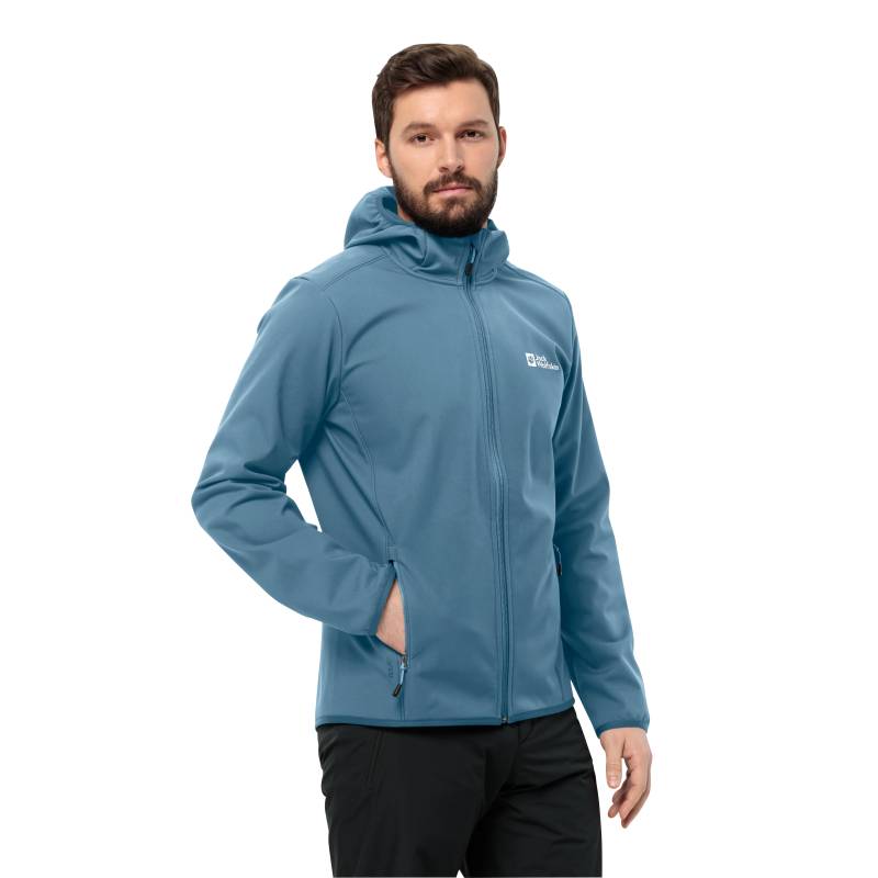 Jack Wolfskin Softshelljacke »BORNBERG HOODY«, mit Kapuze, winddicht, wasserabweisend von Jack Wolfskin