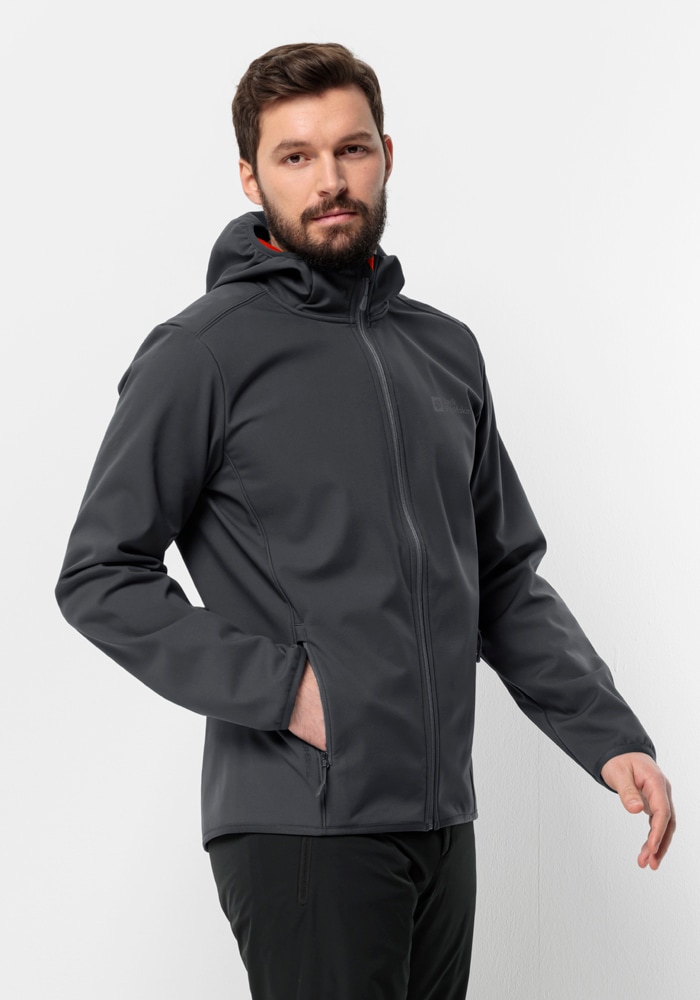 Jack Wolfskin Softshelljacke »BORNBERG HOODY M«, mit Kapuze von Jack Wolfskin