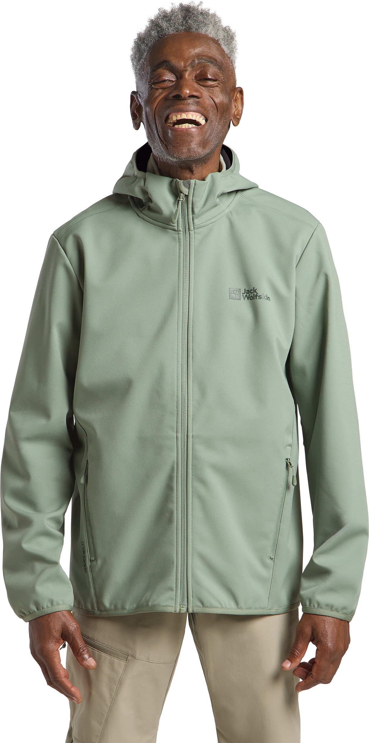 Jack Wolfskin Softshelljacke »BORNBERG HOODY M«, mit Kapuze Jack Wolfskin Softshelljacke »BORNBERG HOODY M«, mit Kapuze von Jack Wolfskin