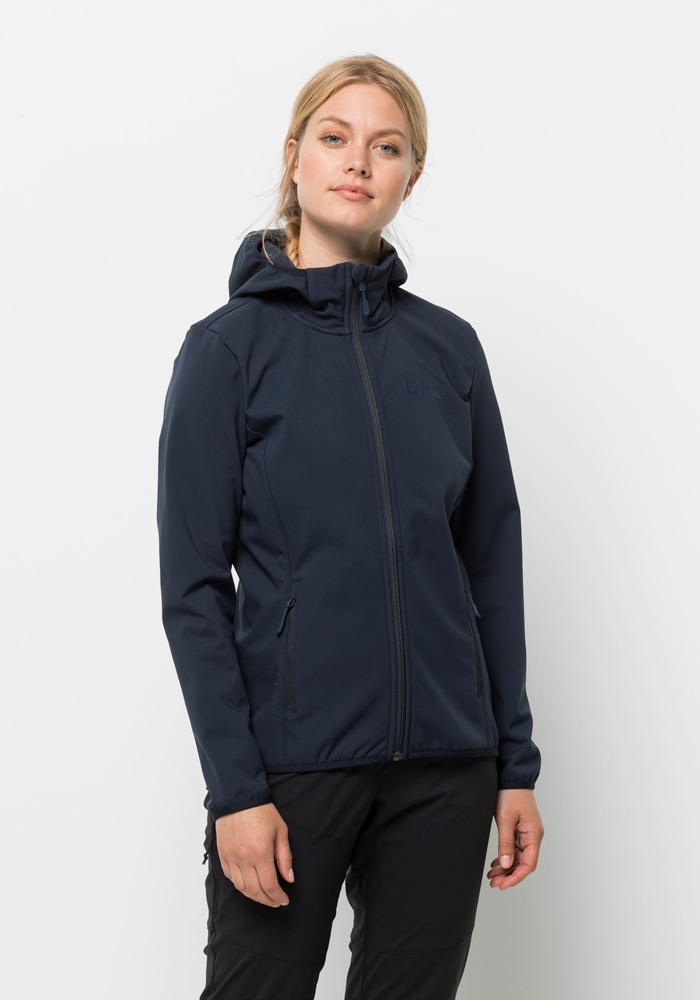 Jack Wolfskin Softshelljacke »BORNBERG HOODY W«, mit Kapuze von Jack Wolfskin