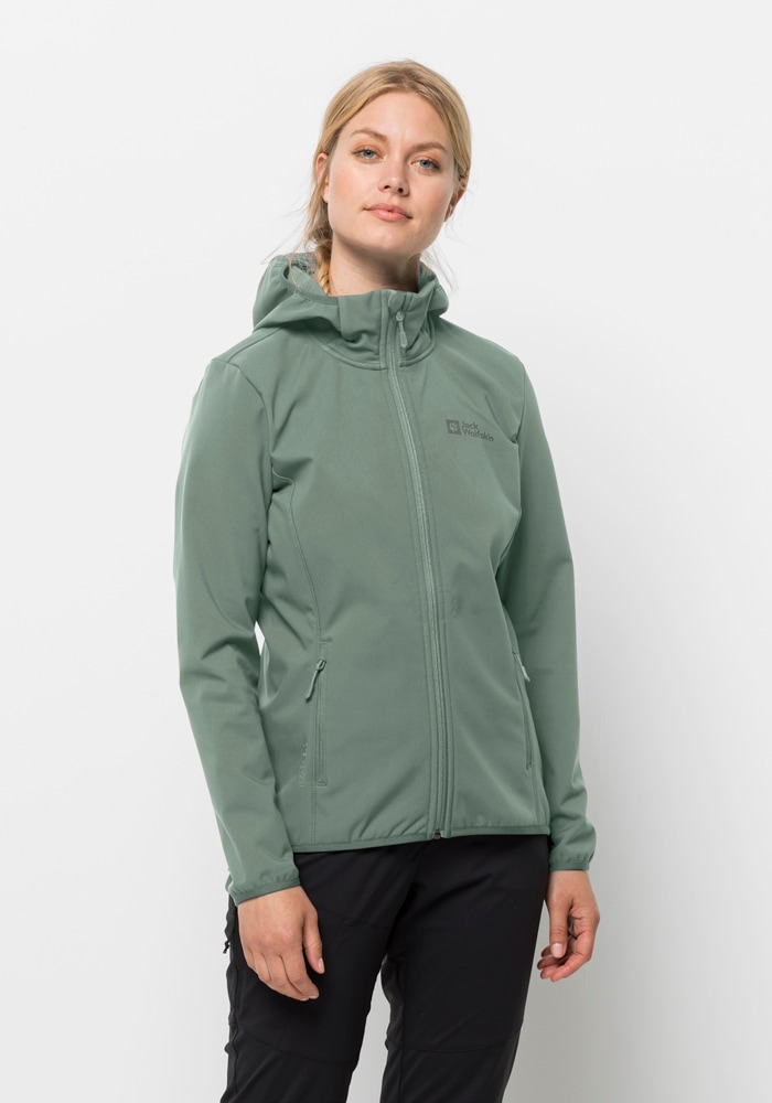 Jack Wolfskin Softshelljacke »BORNBERG HOODY W«, mit Kapuze von Jack Wolfskin