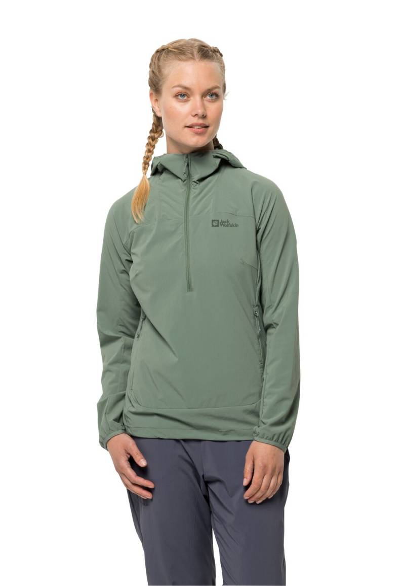 Jack Wolfskin Softshelljacke Damen Prelight Overhead Women S picnic green picnic green von Jack Wolfskin