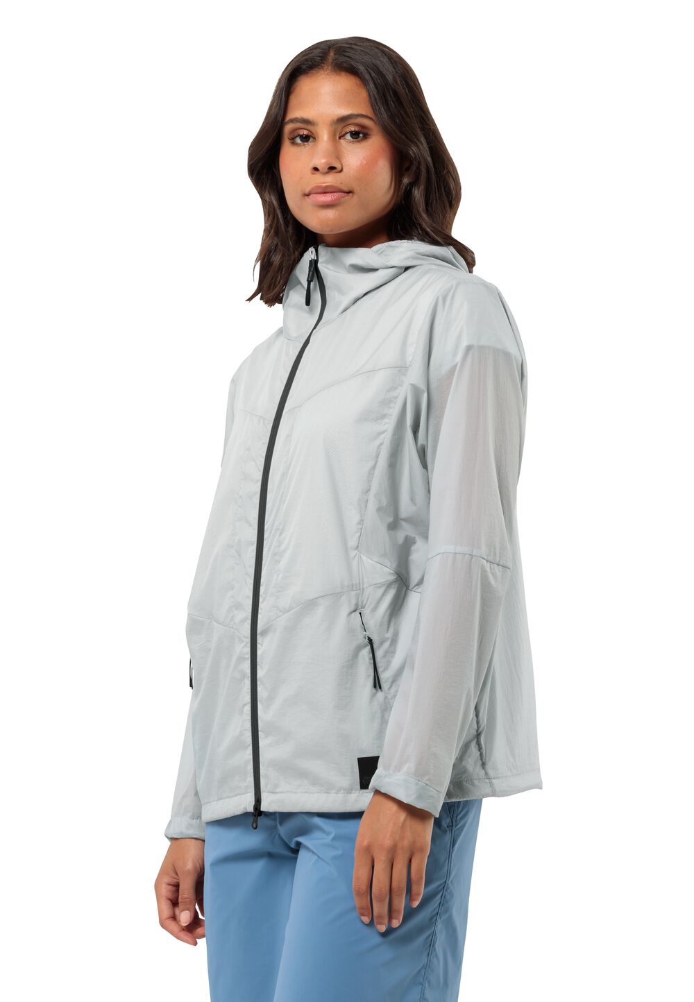 Jack Wolfskin Softshelljacke Damen Wanderjahr Jacket Women L grau cool grey von Jack Wolfskin