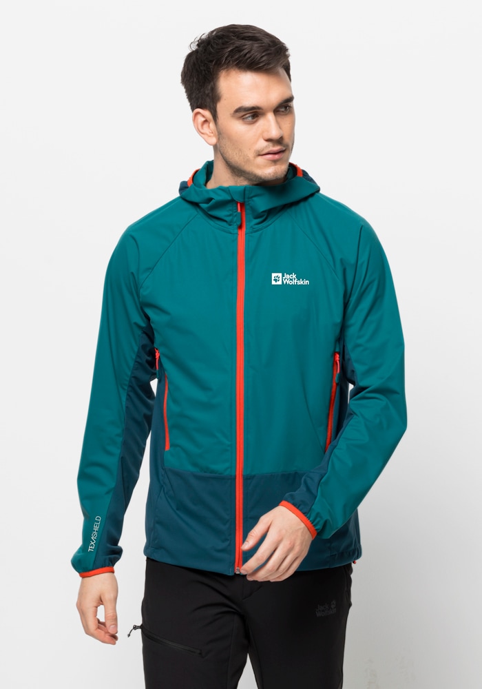 Jack Wolfskin Softshelljacke »EAGLE PEAK II HOODY M«, mit Kapuze von Jack Wolfskin