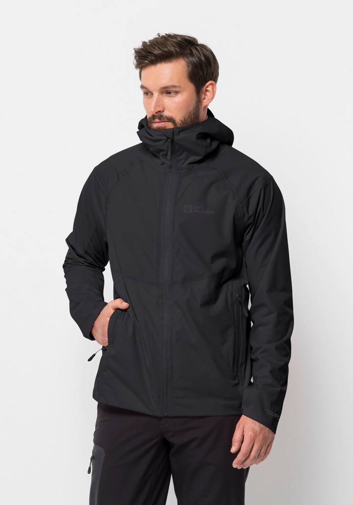 Jack Wolfskin Softshelljacke »EMBERBERG 3L JKT M«, mit Kapuze von Jack Wolfskin