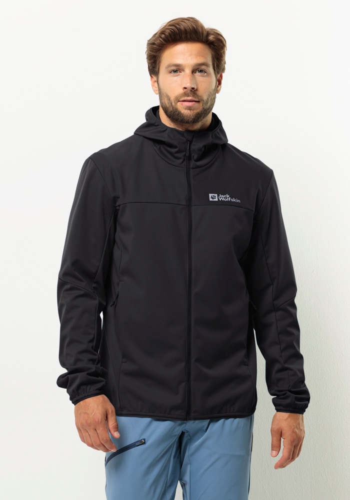 Jack Wolfskin Softshelljacke »FELDBERG HOODY M«, mit Kapuze von Jack Wolfskin