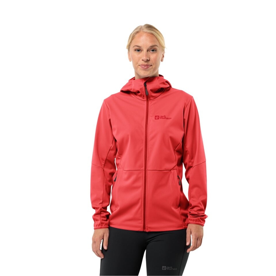 Jack Wolfskin Softshelljacke »FELDBERG HOODY W«, mit Kapuze, Kapuze: fest mit der Jacke verbunden von Jack Wolfskin