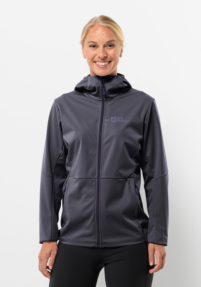 Jack Wolfskin Softshelljacke »FELDBERG HOODY W«, mit Kapuze von Jack Wolfskin