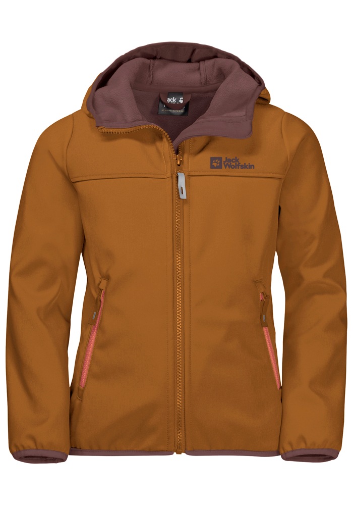 Jack Wolfskin Softshelljacke »FOURWINDS JACKET KIDS«, mit Kapuze von Jack Wolfskin