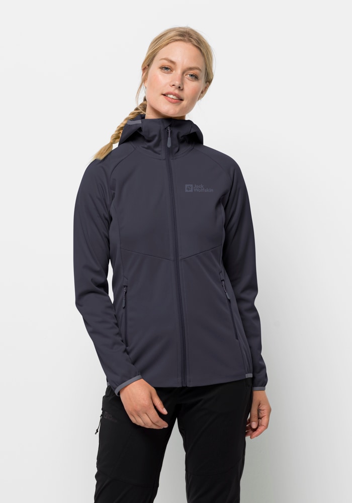 Jack Wolfskin Softshelljacke »GO HIKE SOFTSHELL W«, mit Kapuze von Jack Wolfskin