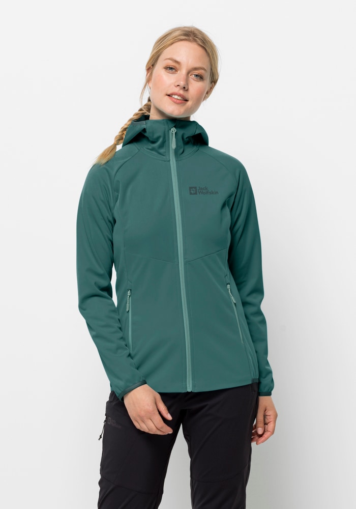 Jack Wolfskin Softshelljacke »GO HIKE SOFTSHELL W«, mit Kapuze von Jack Wolfskin