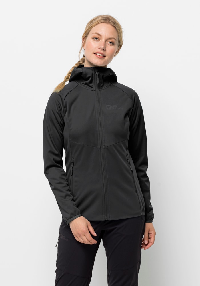 Jack Wolfskin Softshelljacke »GO HIKE SOFTSHELL W«, mit Kapuze von Jack Wolfskin