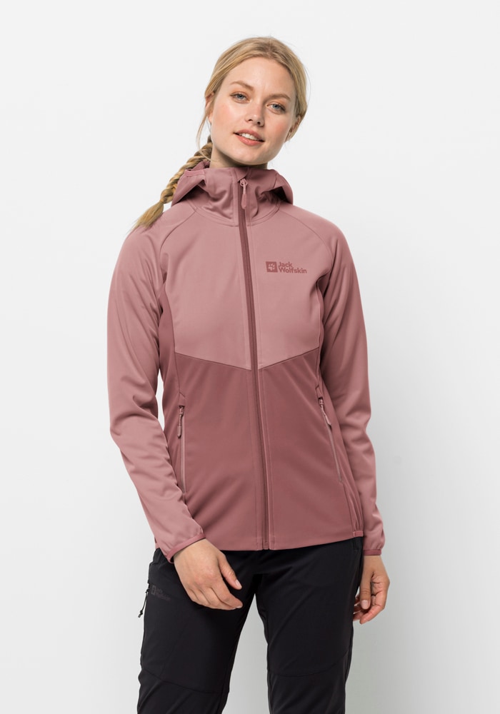 Jack Wolfskin Softshelljacke »GO HIKE SOFTSHELL W«, mit Kapuze von Jack Wolfskin