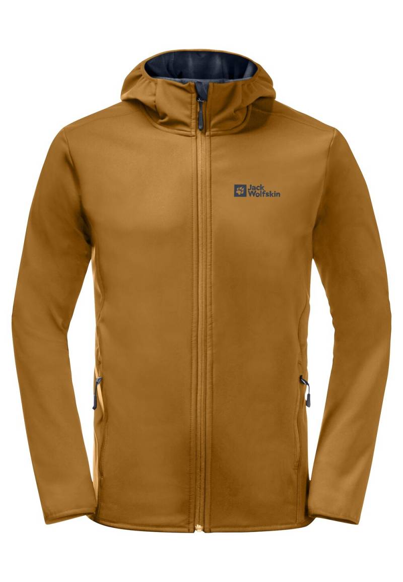 Jack Wolfskin Softshelljacke Herren Bornberg Hoody Men M safflower safflower von Jack Wolfskin