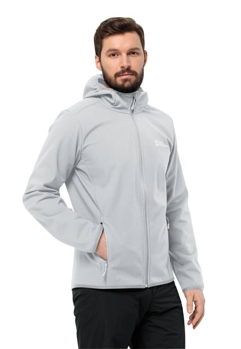 Jack Wolfskin Softshelljacke Herren Bornberg Hoody Men S grau cool grey von Jack Wolfskin