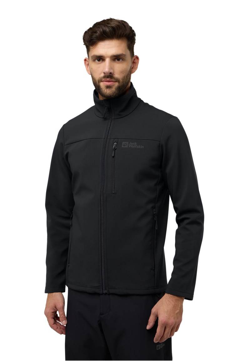 Jack Wolfskin Softshelljacke Herren Whirlwind Men L black black von Jack Wolfskin