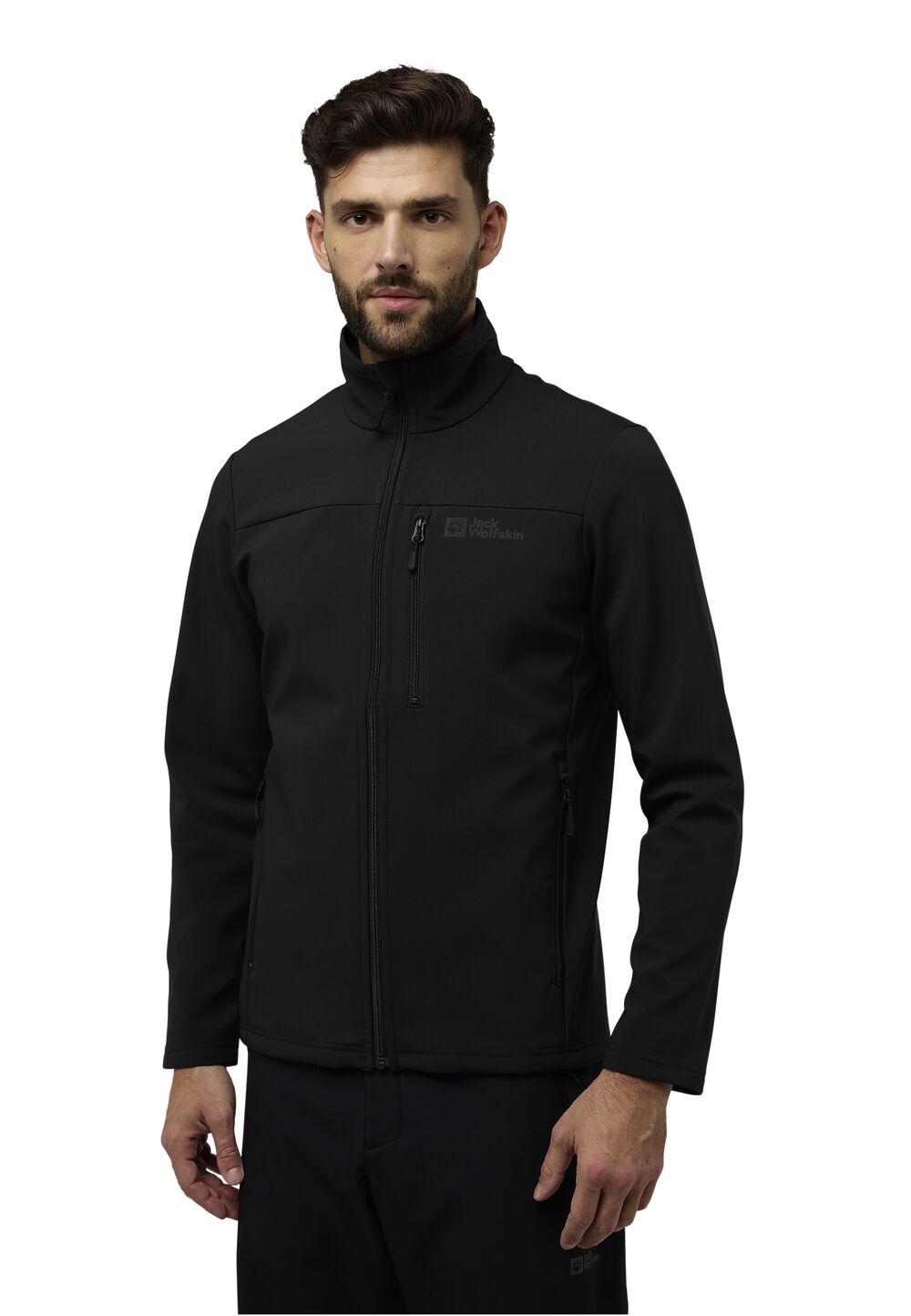 Jack Wolfskin Softshelljacke Herren Whirlwind Men M black black von Jack Wolfskin