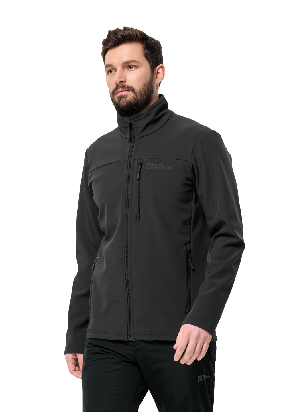 Jack Wolfskin Softshelljacke Herren Whirlwind Men S black black von Jack Wolfskin