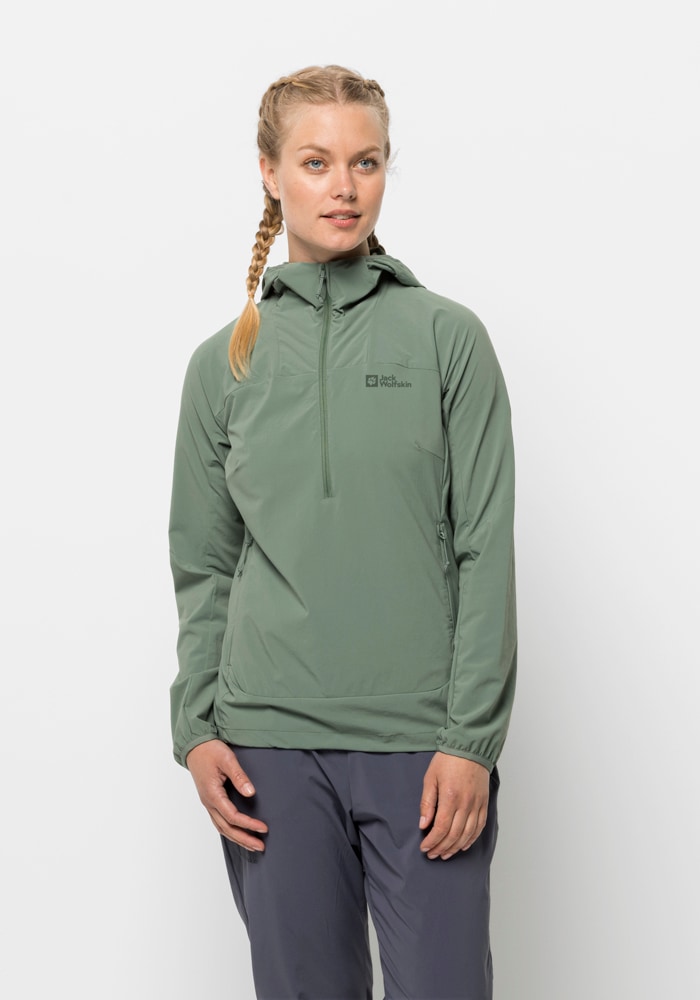 Jack Wolfskin Softshelljacke »PRELIGHT OVERHEAD W«, mit Kapuze von Jack Wolfskin