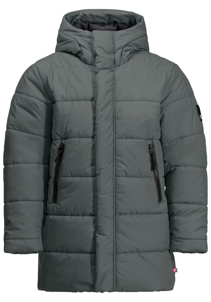 Jack Wolfskin Outdoorjacke »TEEN INS LONG JACKET Y«, mit Kapuze von Jack Wolfskin