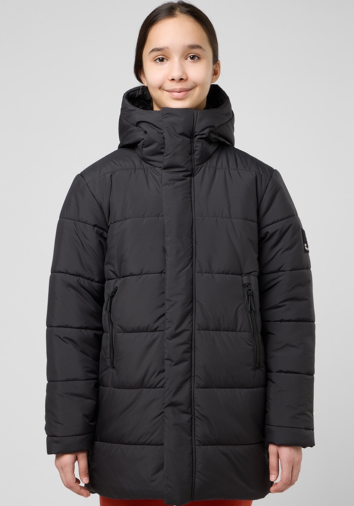 Jack Wolfskin Outdoorjacke »TEEN INS LONG JACKET Y«, mit Kapuze von Jack Wolfskin