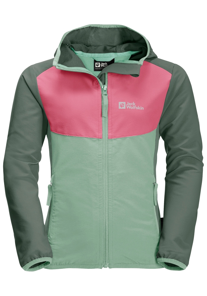 Jack Wolfskin Softshelljacke »TURBULENCE G«, mit Kapuze Jack Wolfskin Softshelljacke »TURBULENCE G«, mit Kapuze von Jack Wolfskin