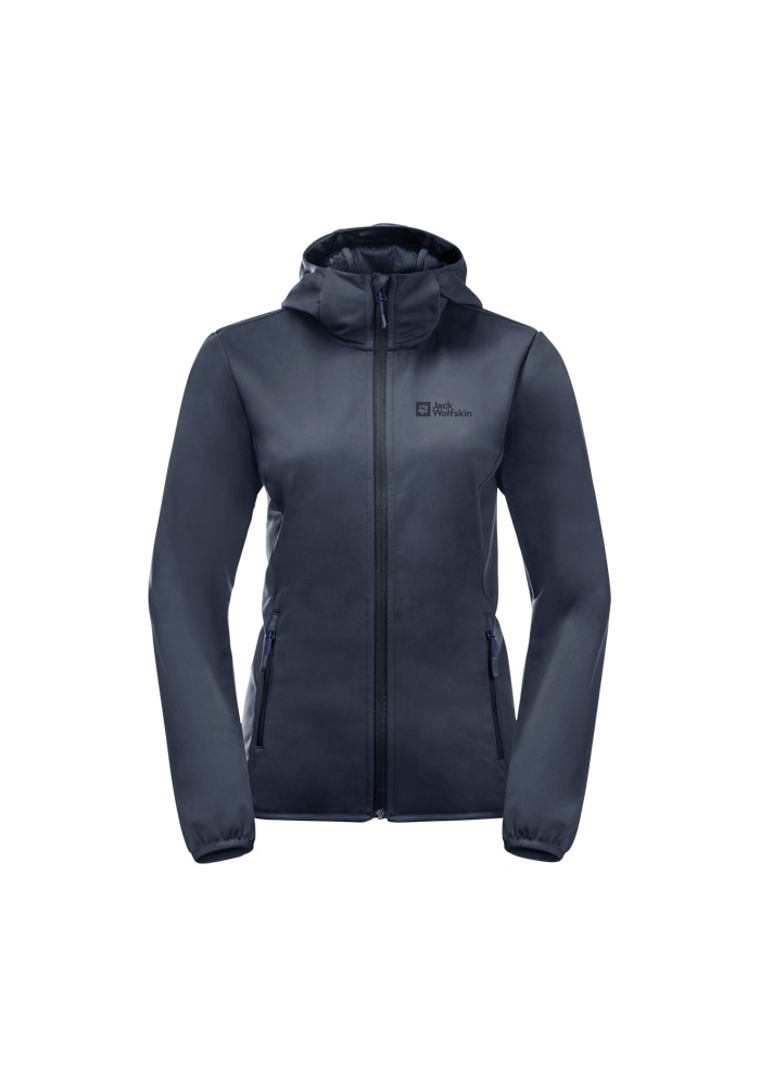 Jack Wolfskin Softshelljacke »WINDHAIN HOODY W«, mit Kapuze von Jack Wolfskin