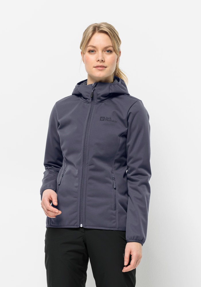 Jack Wolfskin Softshelljacke »WINDHAIN HOODY W«, mit Kapuze von Jack Wolfskin