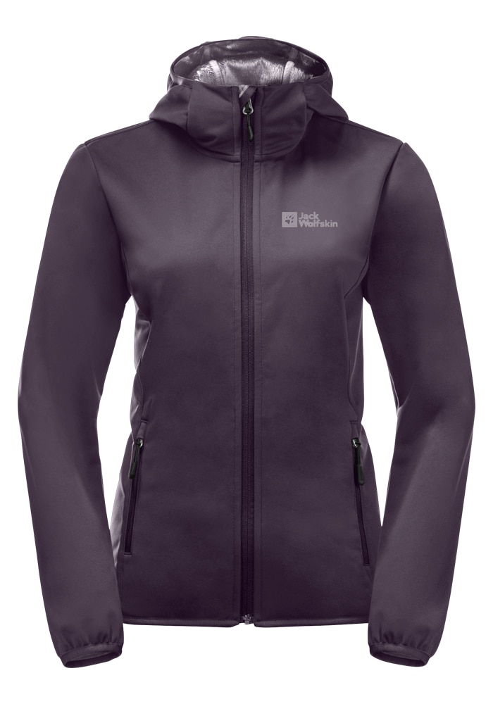 Jack Wolfskin Softshelljacke »WINDHAIN HOODY W«, mit Kapuze von Jack Wolfskin