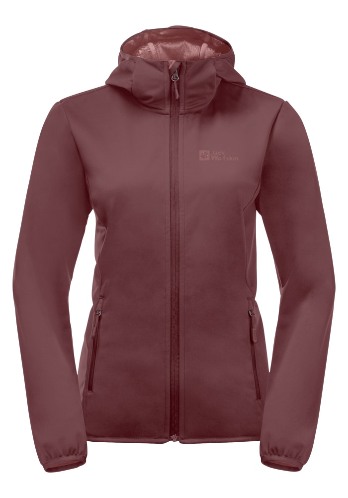 Jack Wolfskin Softshelljacke »WINDHAIN HOODY W«, mit Kapuze von Jack Wolfskin