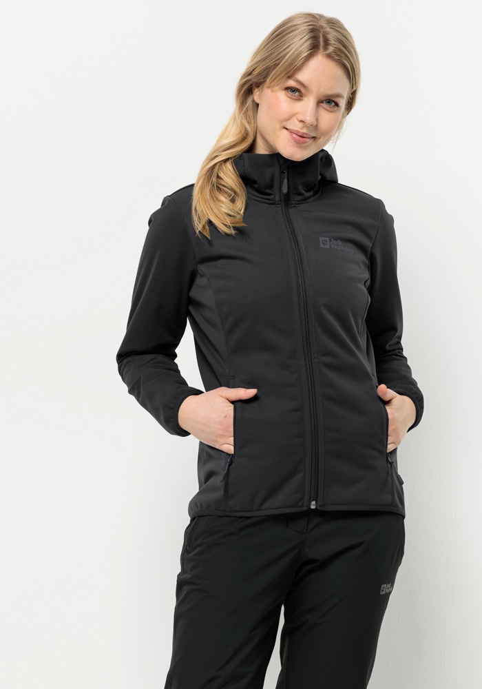 Jack Wolfskin Softshelljacke »WINDHAIN HOODY W«, mit Kapuze von Jack Wolfskin