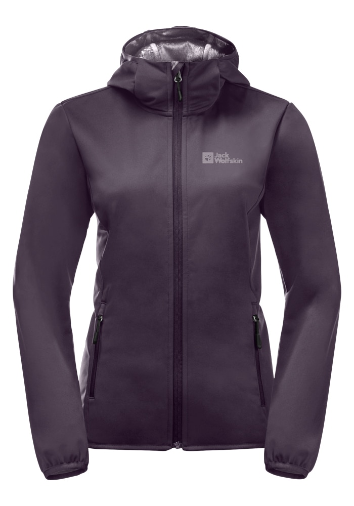 Jack Wolfskin Softshelljacke »WINDHAIN HOODY W«, mit Kapuze Jack Wolfskin Softshelljacke »WINDHAIN HOODY W«, mit Kapuze von Jack Wolfskin