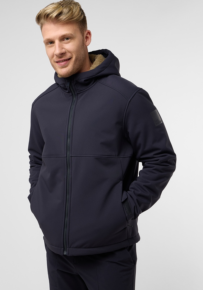 Jack Wolfskin Softshelljacke »WINDLAND JKT M«, mit Kapuze von Jack Wolfskin