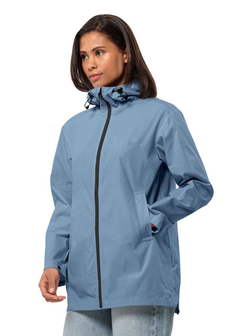 Jack Wolfskin Softshellmantel Damen Desert Wind Jacket Women L elemental blue elemental blue von Jack Wolfskin