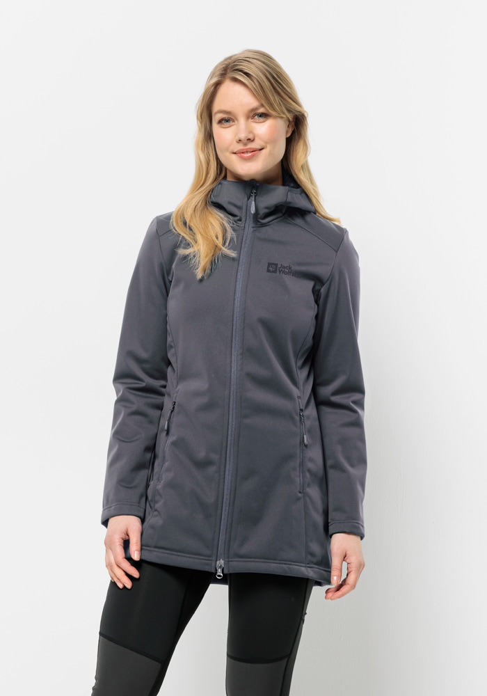 Jack Wolfskin Softshellmantel »WINDHAIN COAT W« von Jack Wolfskin