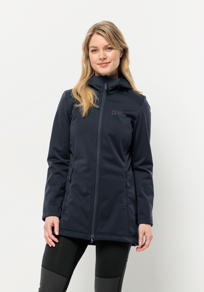 Jack Wolfskin Softshellmantel »WINDHAIN COAT W« von Jack Wolfskin