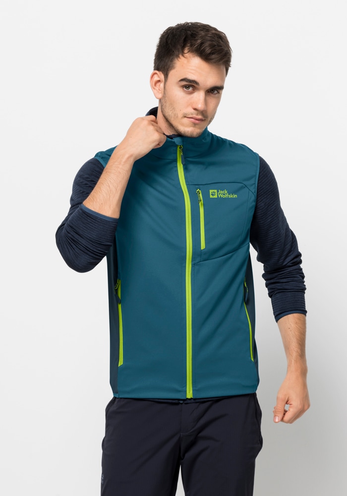 Jack Wolfskin Softshellweste »HIGHEST PEAK VEST M« von Jack Wolfskin