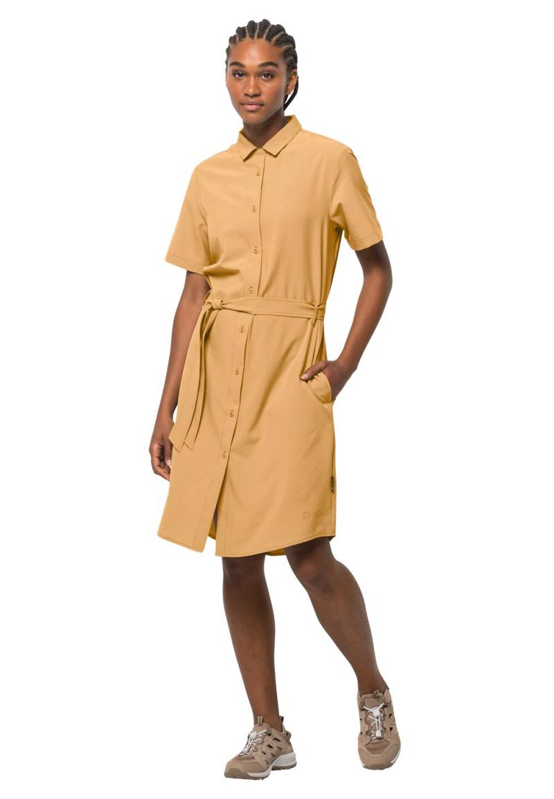 Jack Wolfskin Sommerkleid Damen Holiday Midi Dress M honey yellow honey yellow von Jack Wolfskin