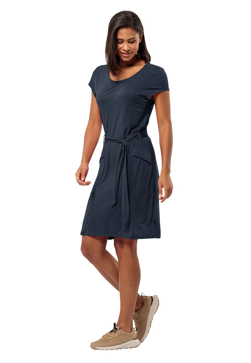 Jack Wolfskin Sommerkleid Damen Mola Dress S blau night blue von Jack Wolfskin