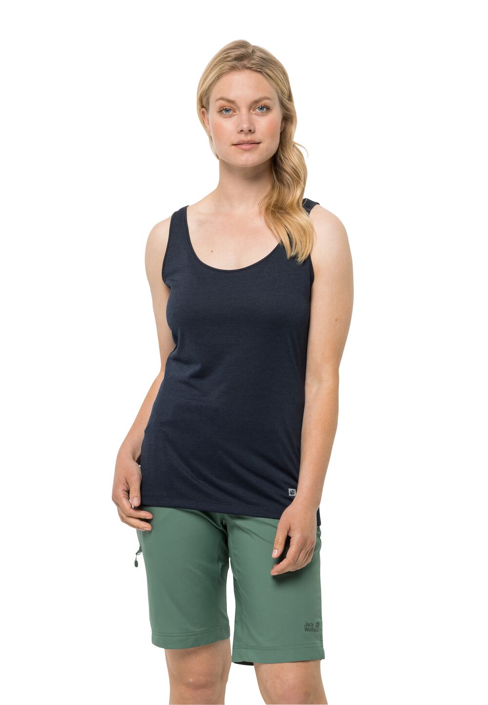 Jack Wolfskin Sport Top Damen Packs & GO Tank Women S blau night blue von Jack Wolfskin