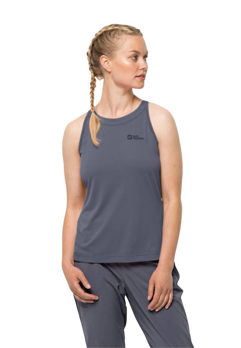 Jack Wolfskin Sport Top Damen Prelight Tank Women S dolphin dolphin von Jack Wolfskin