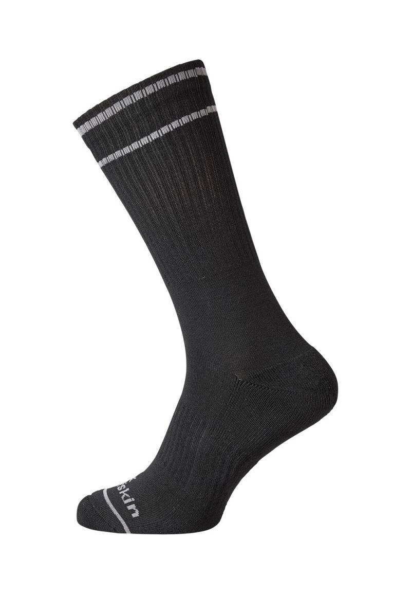 Jack Wolfskin Sportsocken Core Lifestyle Sock CL C 35-37 black black von Jack Wolfskin