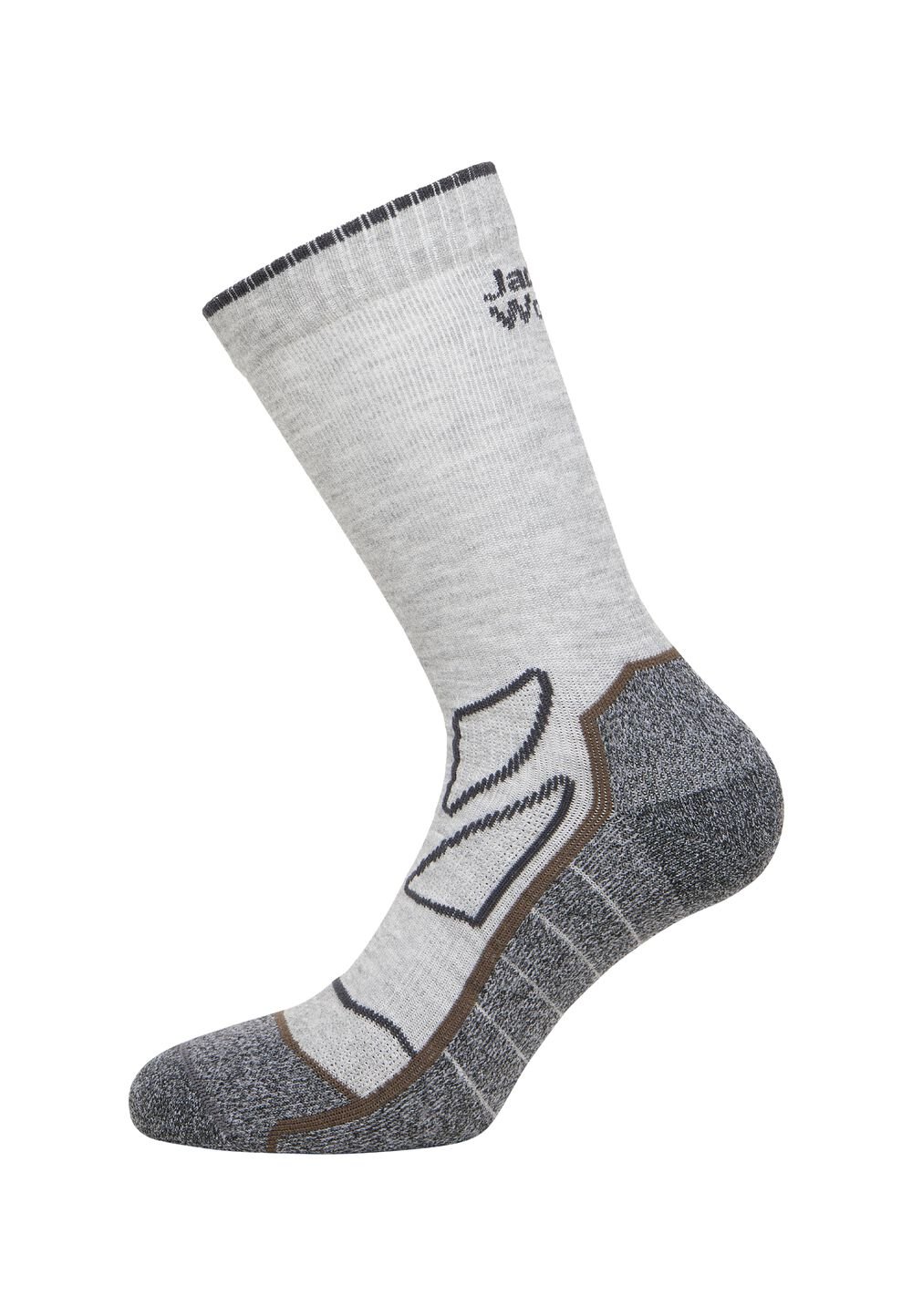 Jack Wolfskin Sportsocken Vojo Sock CL C 47-49 light grey Light Grey von Jack Wolfskin